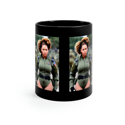 Beyonce Army Black Coffee Mug