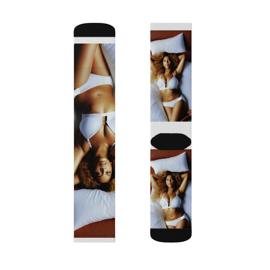 Beyonce Bed Time Tube Socks