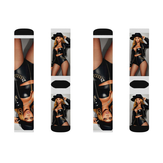 Beyonce A Night Out Tube Socks