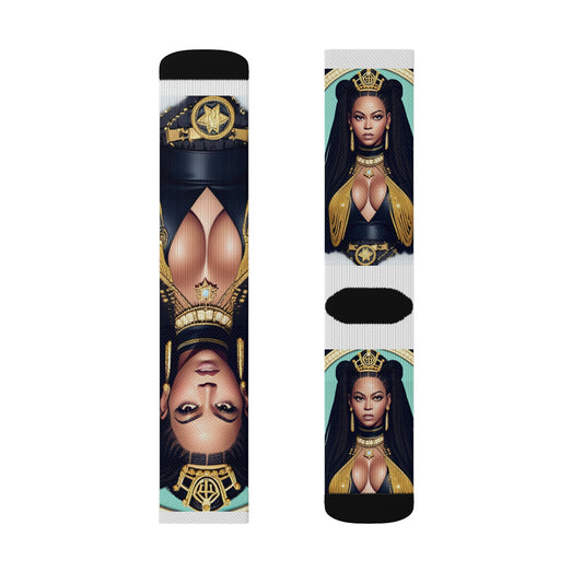 Beyonce Black Panther Tube Socks