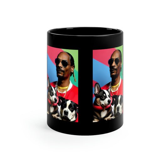 Snoop Dogg Doggystyle V.1 Black Coffee Mug