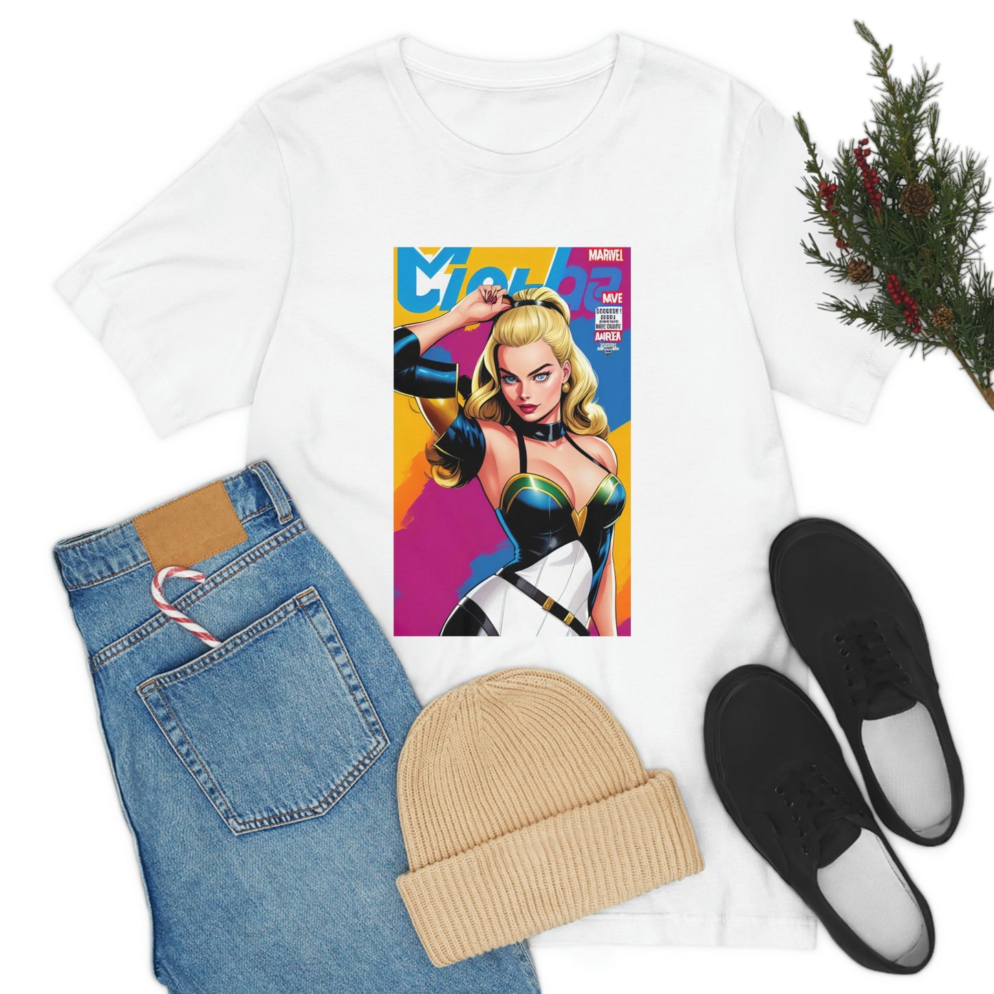 Margot Robbie Comic Book Tee