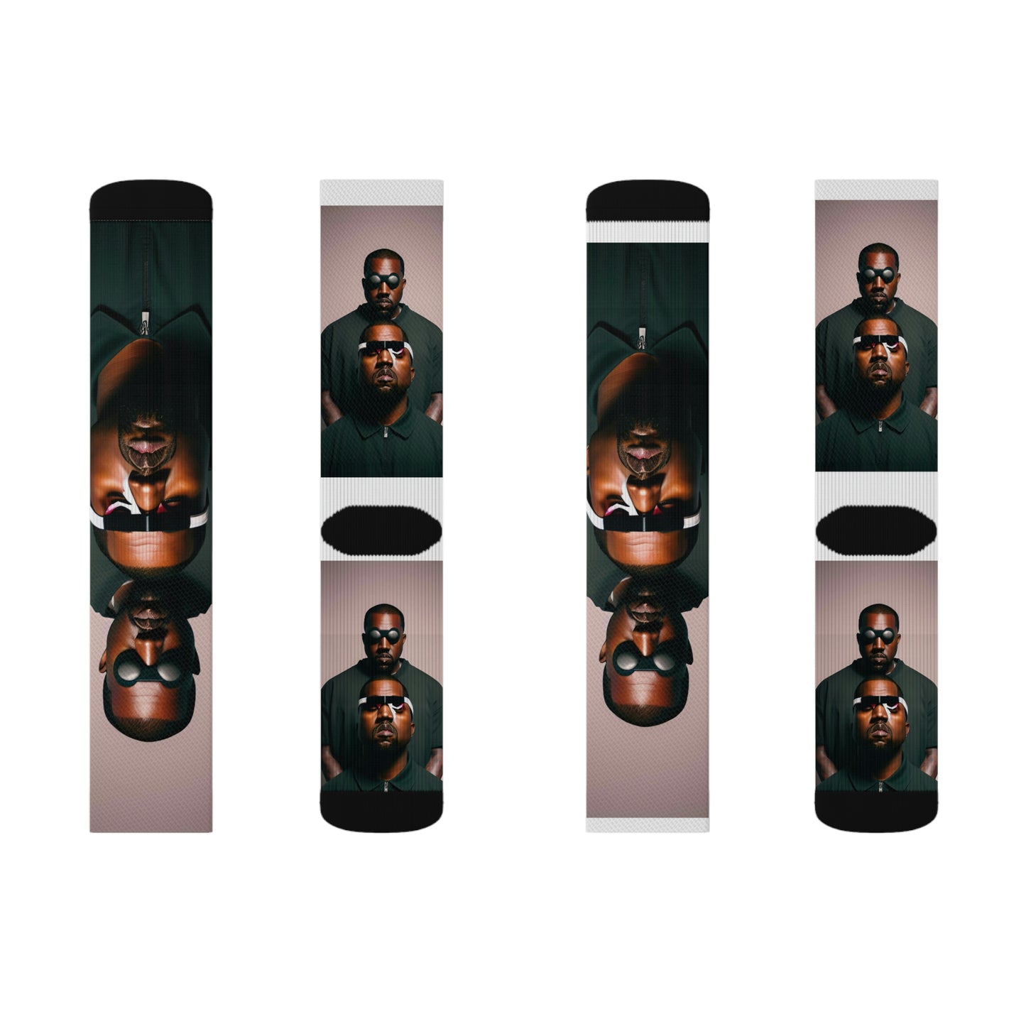 Kanye Mind Control Tube Socks