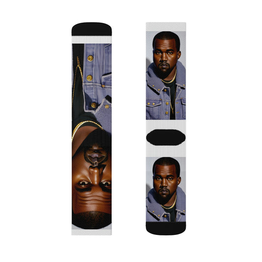 Kanye Wyoming Tube Socks