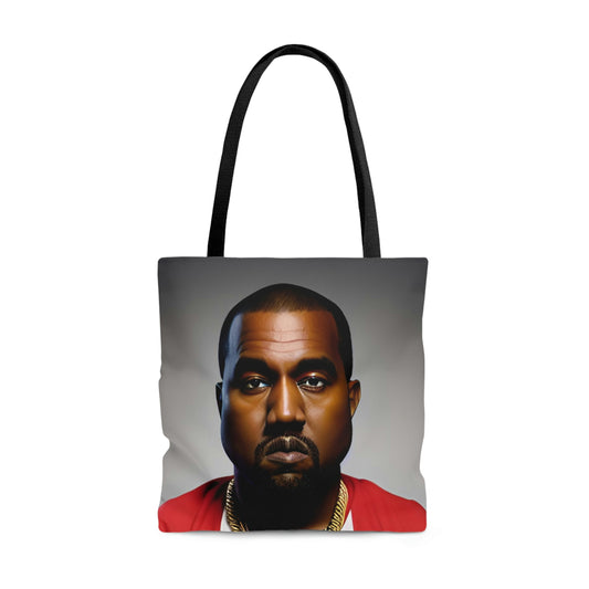 Kanye Black Power Tote Bag