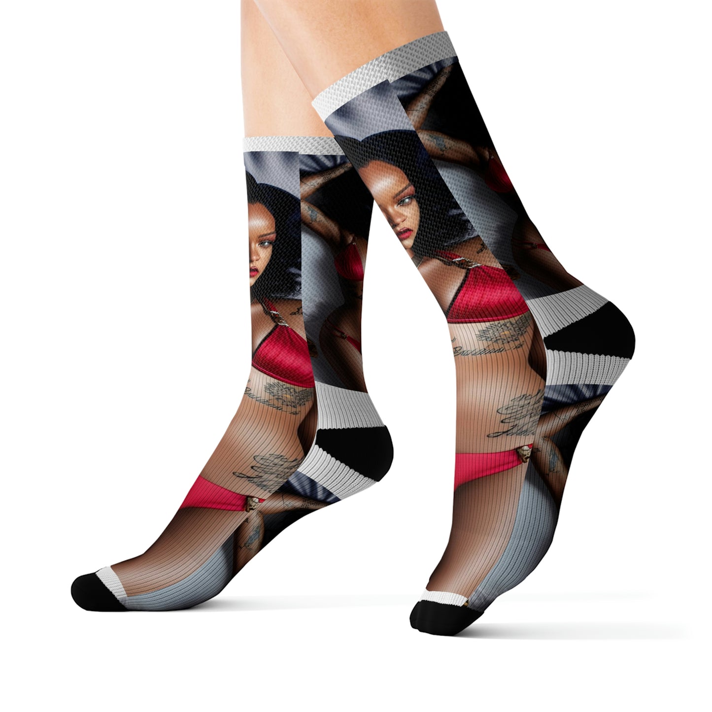 Rihanna Bed Time Tube Socks