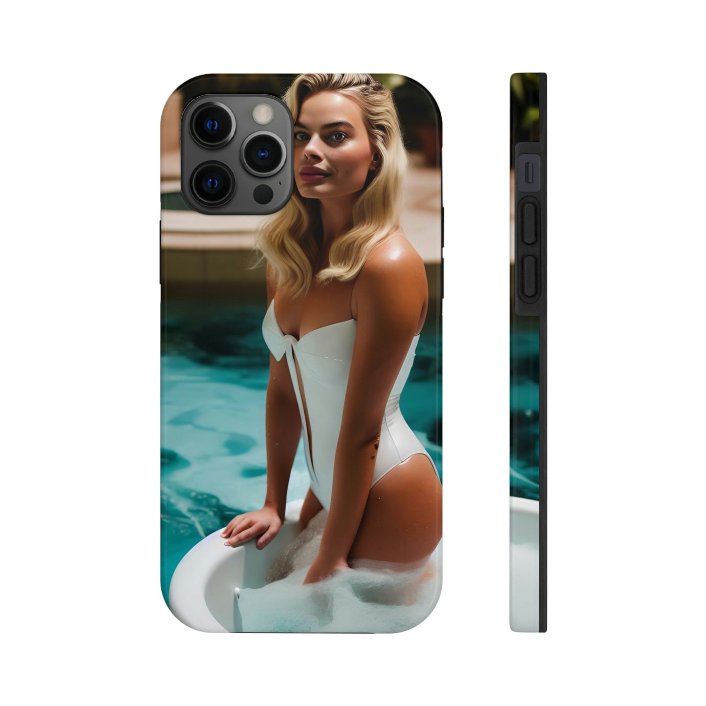 Margot Robbie Hot Tub Phone Case