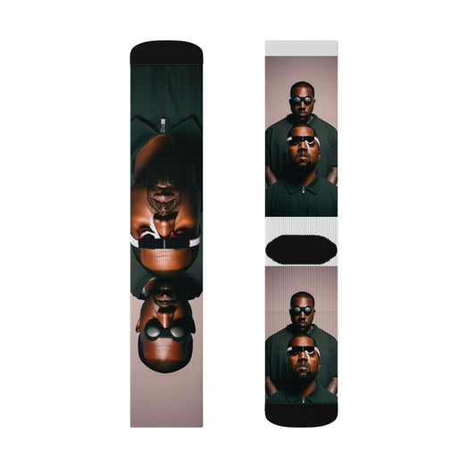 Kanye Mind Control Tube Socks