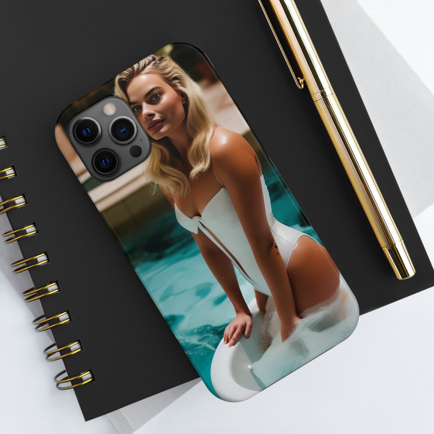 Margot Robbie Hot Tub Phone Case