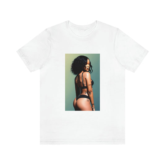 Rihanna Black Bikini Tee