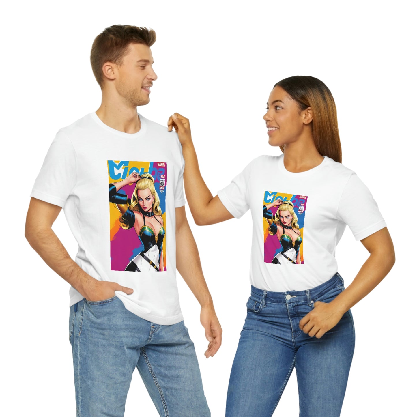 Margot Robbie Comic Book Tee