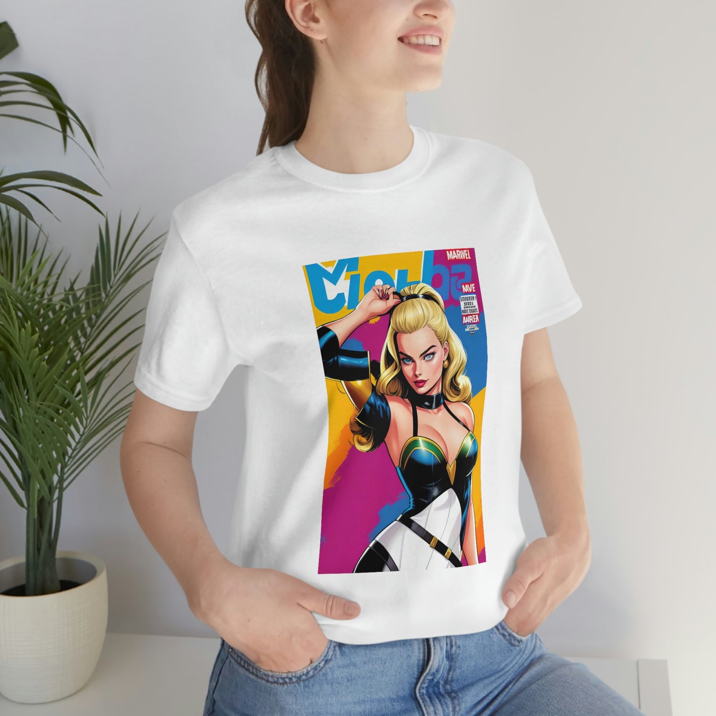 Margot Robbie Comic Book Tee