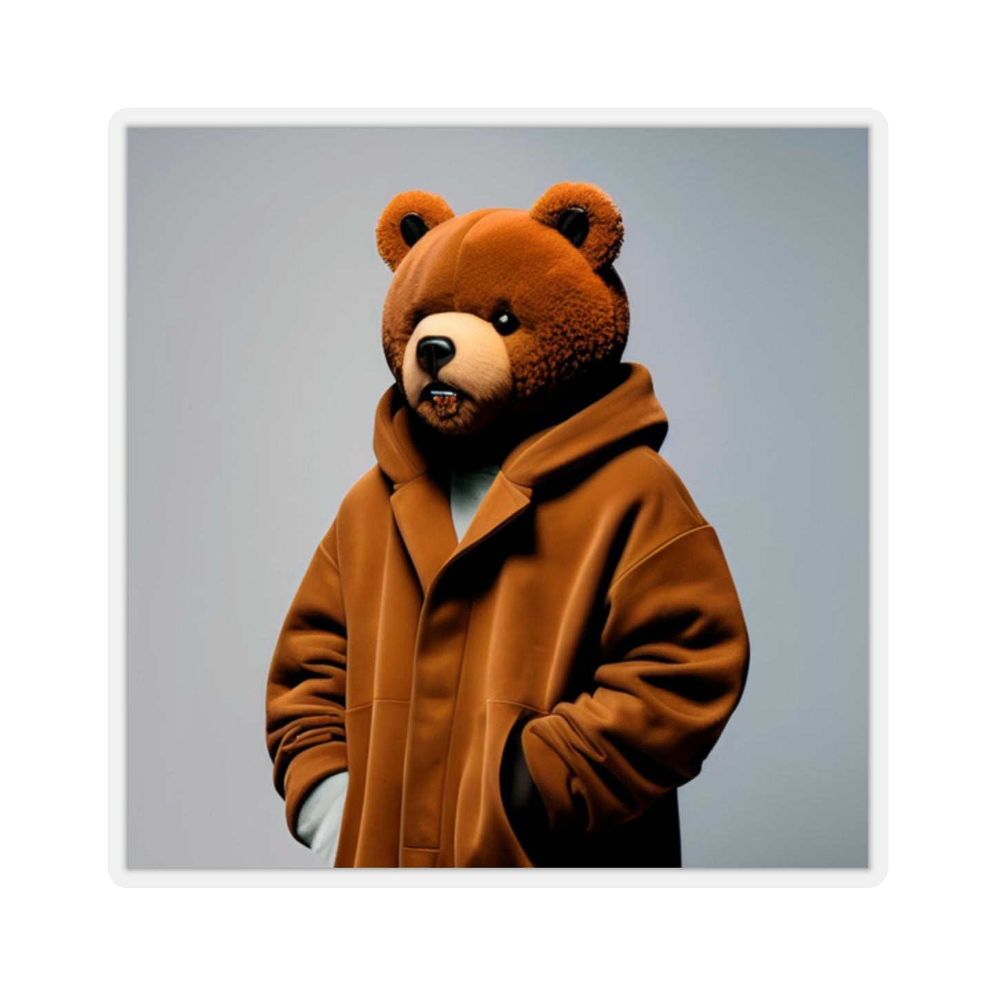 Kanye Dropout Bear Sticker