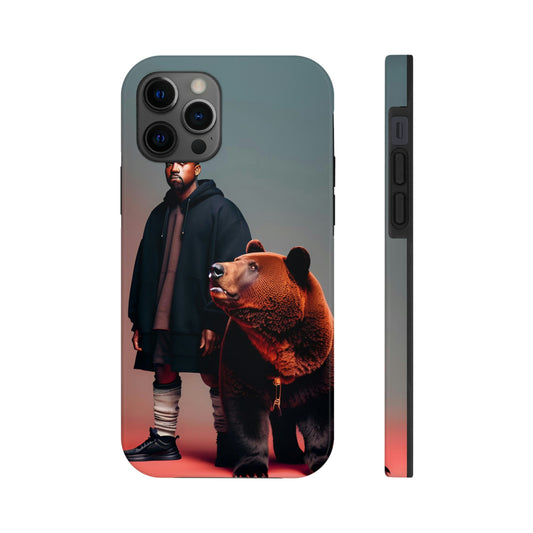 Kanye With Grizzly Bear Phone Case