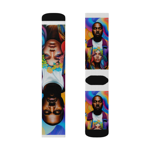 Kanye Dark Fantasy Tube Socks