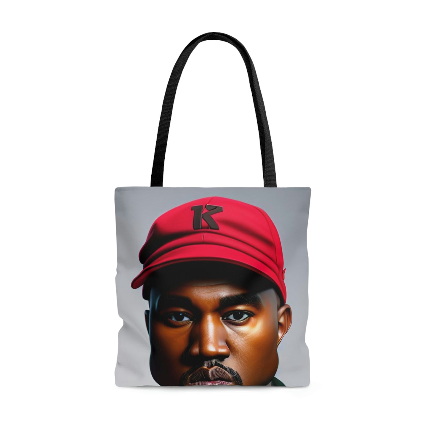 Kanye Red Hat Tote Bag