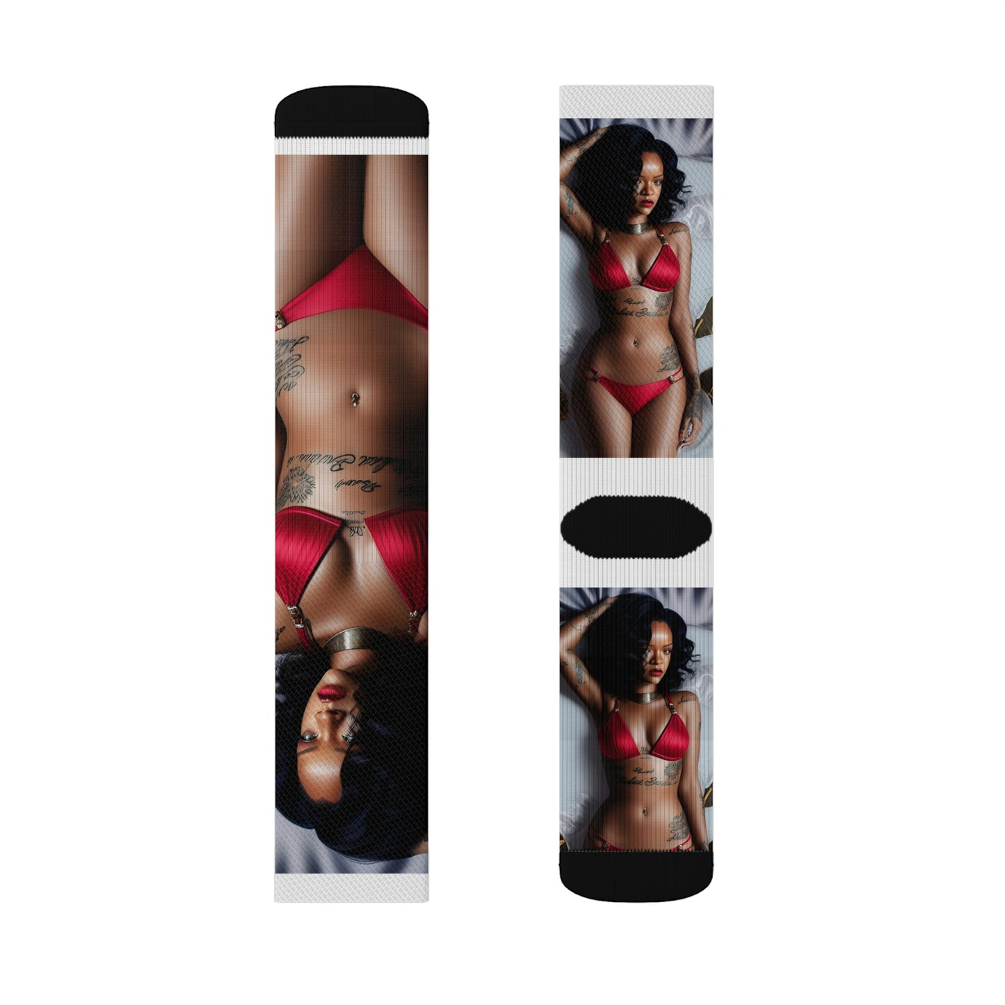 Rihanna Bed Time Tube Socks