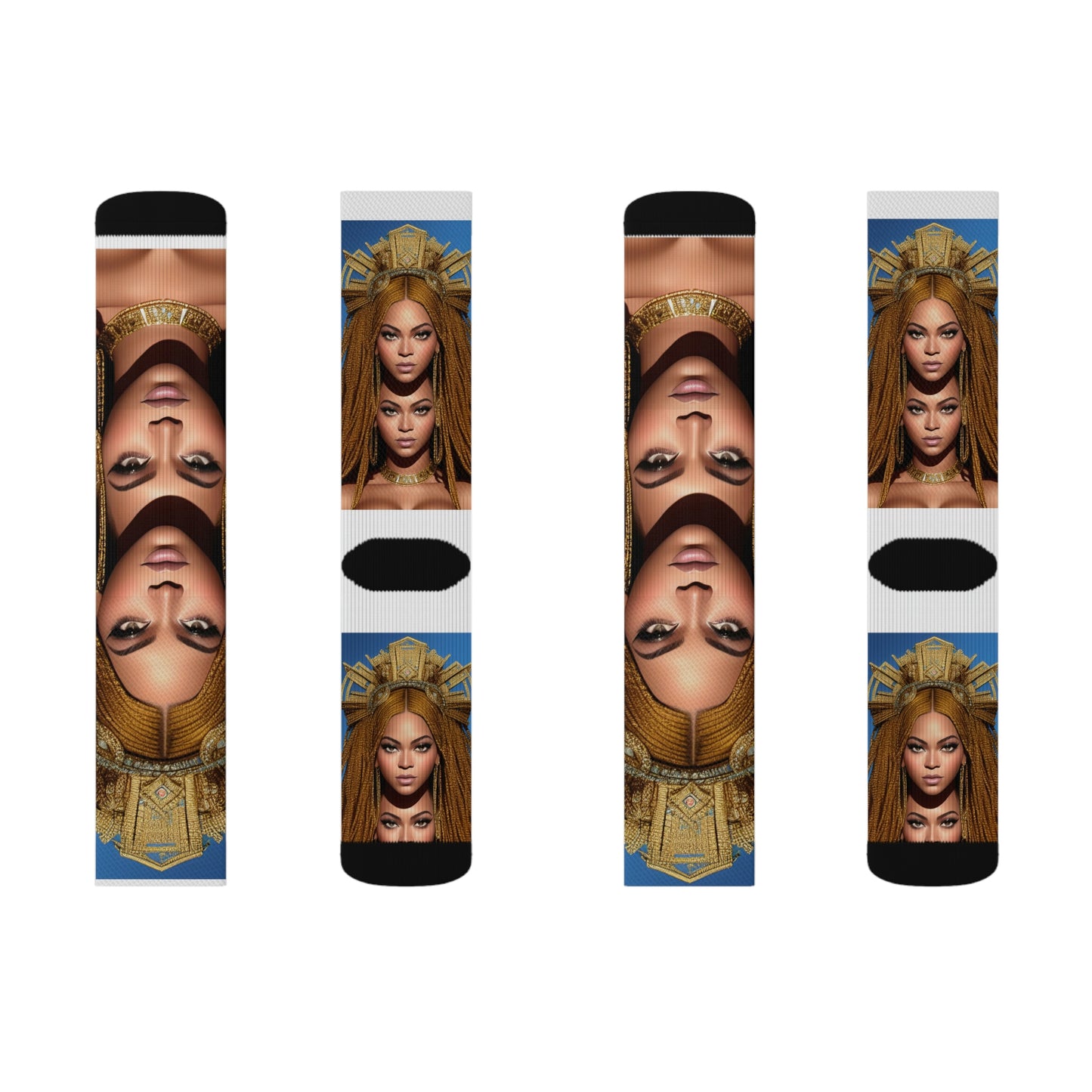 Beyonce Medusa Tube Socks