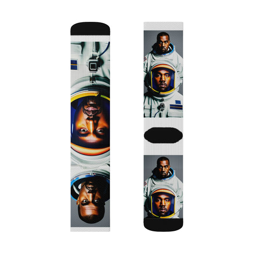 Kanye Astronaut Tube Socks