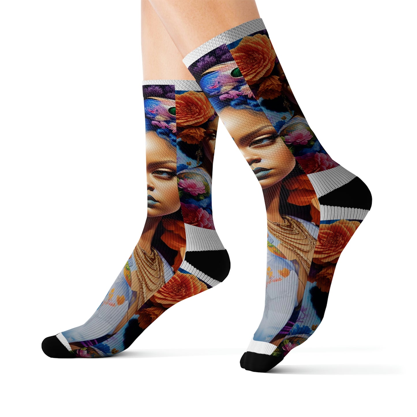 Rihanna Frida Tube Socks