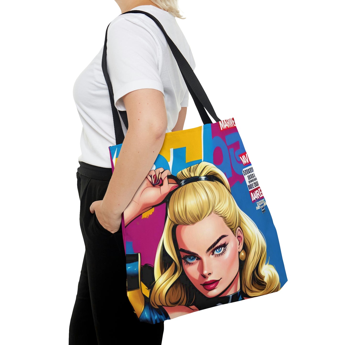 Margot Robbie Comic Cook Tote Bag