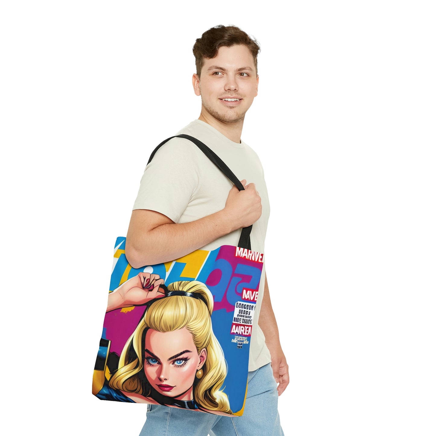 Margot Robbie Comic Cook Tote Bag