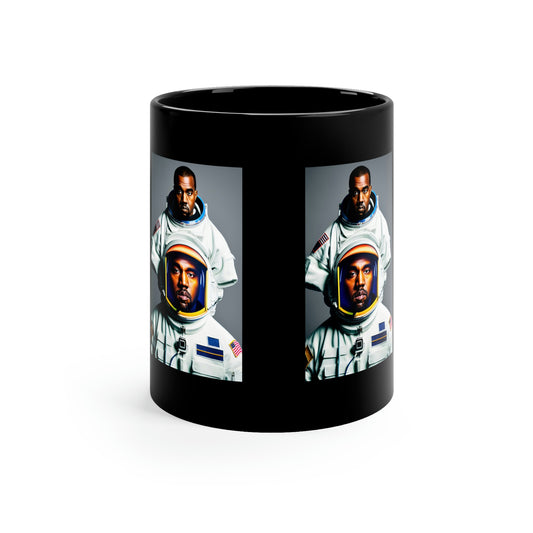 Kanye Astronaut Black Coffee Mug