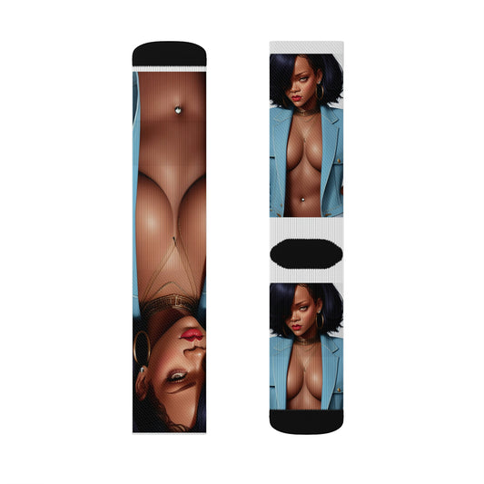 Rihanna Business Casual Tube Socks