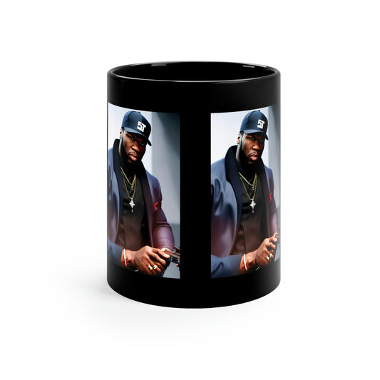 50 Cent Sinister Black Coffee Mug