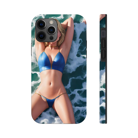 Margot Robbie Beach Phone Case