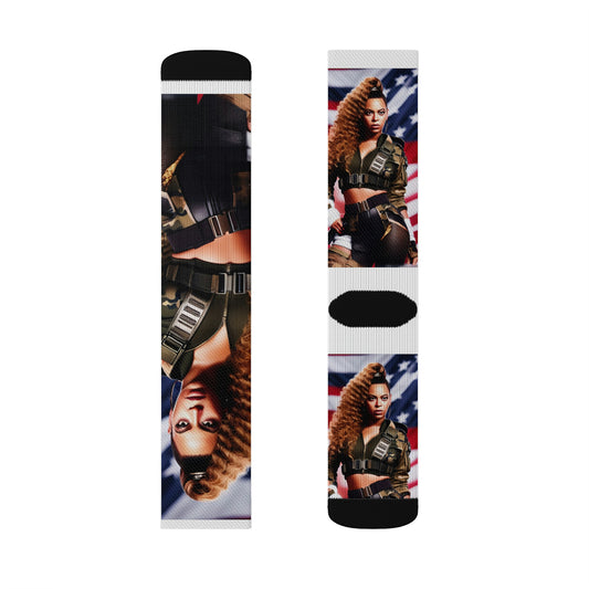 Beyonce Super Bowl Tube Socks