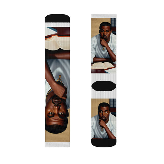 Kanye Library Tube Socks