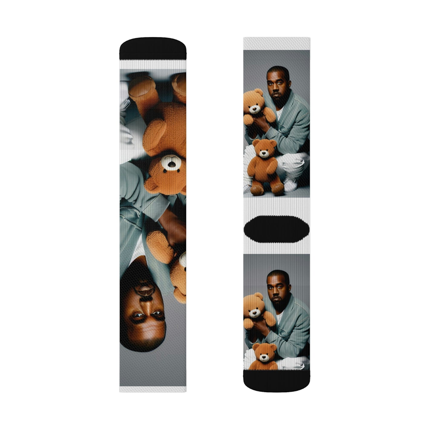 Kanye With Teddy Bears Tube Socks