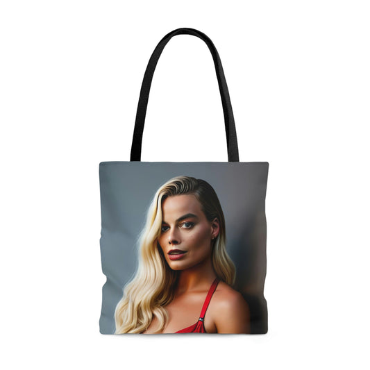 Margot Robbie Red Bikini Tote Bag